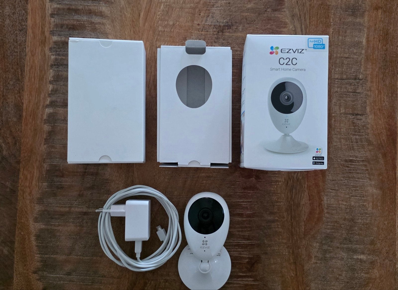 EZVIZ C2C H.265, Audio, Tv en Foto, Videobewaking, Ophalen of Verzenden, Gebruikt, Binnencamera