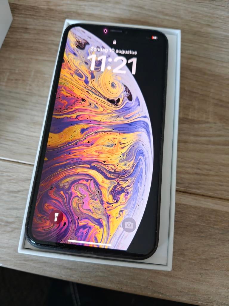 iPhone XS Max 64GB, Telecommunicatie, Mobiele telefoons | Apple iPhone, Gebruikt, Zwart, Ophalen of Verzenden, IPhone XS Max