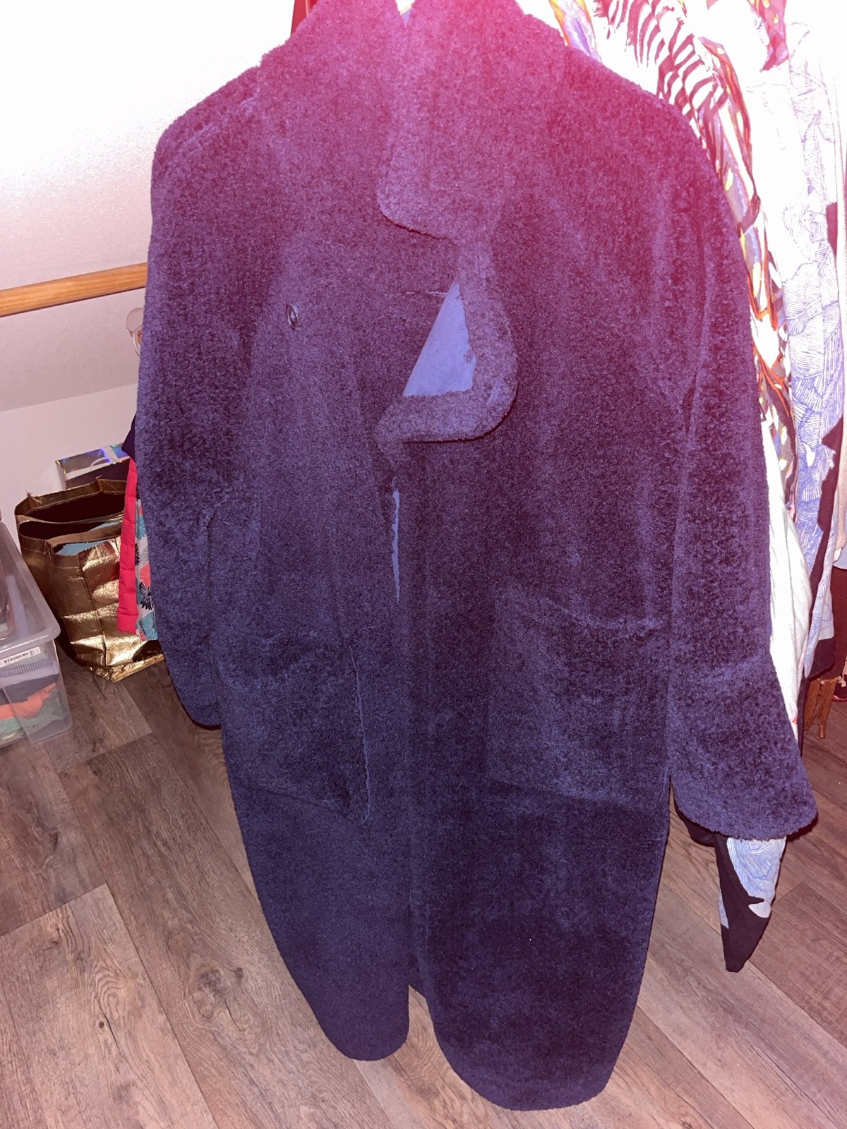 OBJECT COLLECTORS ITEM Oversized Jas Maat L Blauw, Ophalen of Verzenden, Zo goed als nieuw, Maat 42/44 (L), Blauw