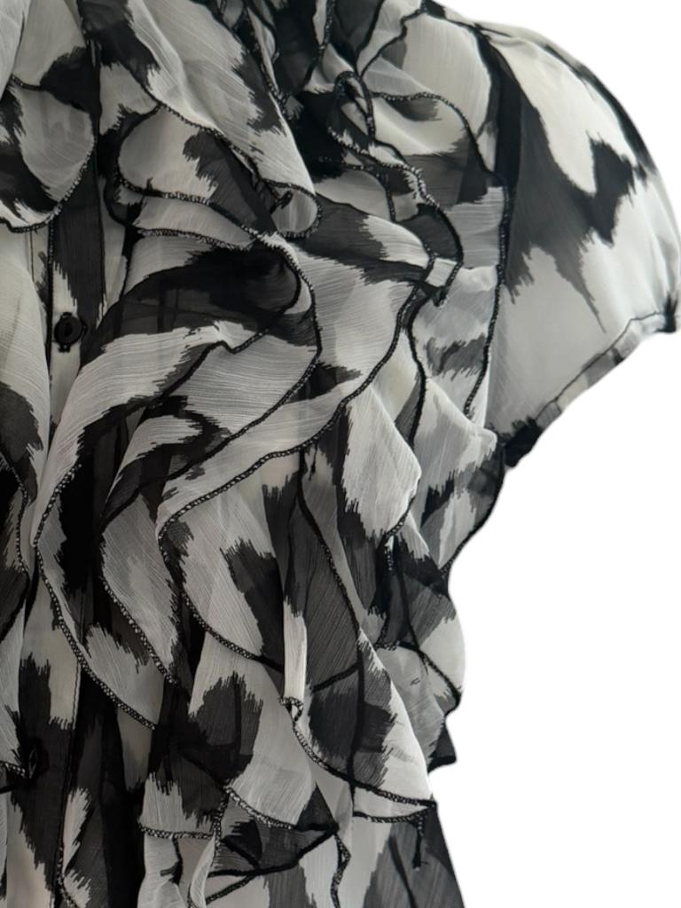 Saint Tropez blouse NIEUW S, Zwart, Nieuw, Ophalen of Verzenden