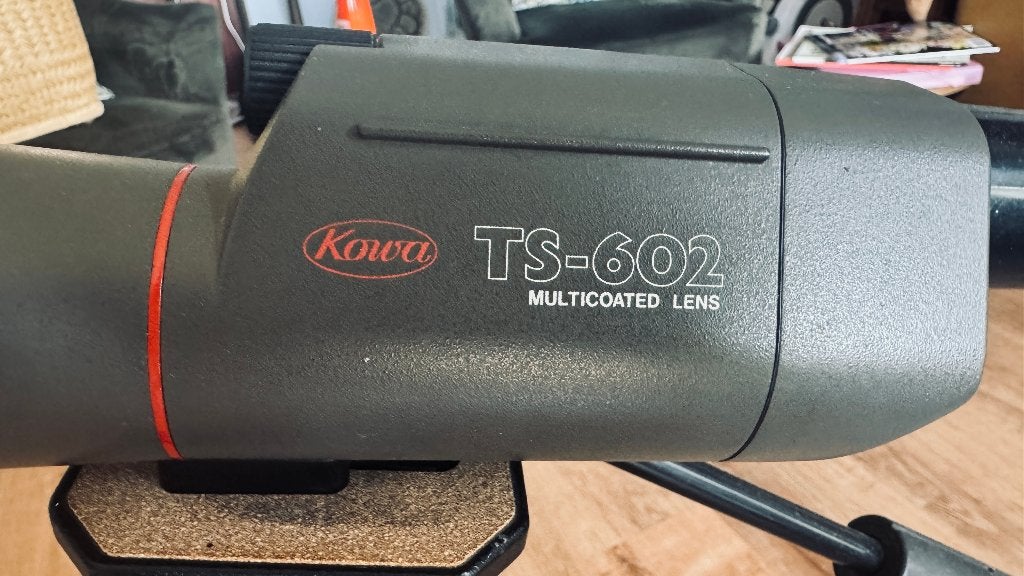 Kowa TS-602 + Manfrotto 144b, Ophalen, Minder dan 80 mm