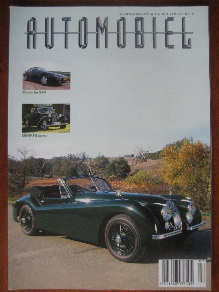 Automobiel 7 2001 Porsche 944, Clenet, Jaguar, DKW F5, GTO, Boeken, Ophalen of Verzenden, Nieuw, Porsche