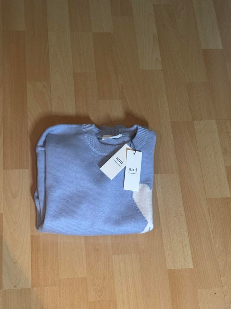 Ami knitted sweater size M, Kleding | Heren, Truien en Vesten, Verzenden, Nieuw, Maat 48/50 (M), Blauw