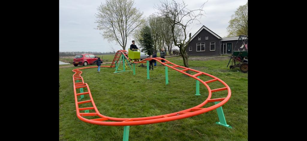 Fiets achtbaan, Ophalen, Gebruikt, Overige typen