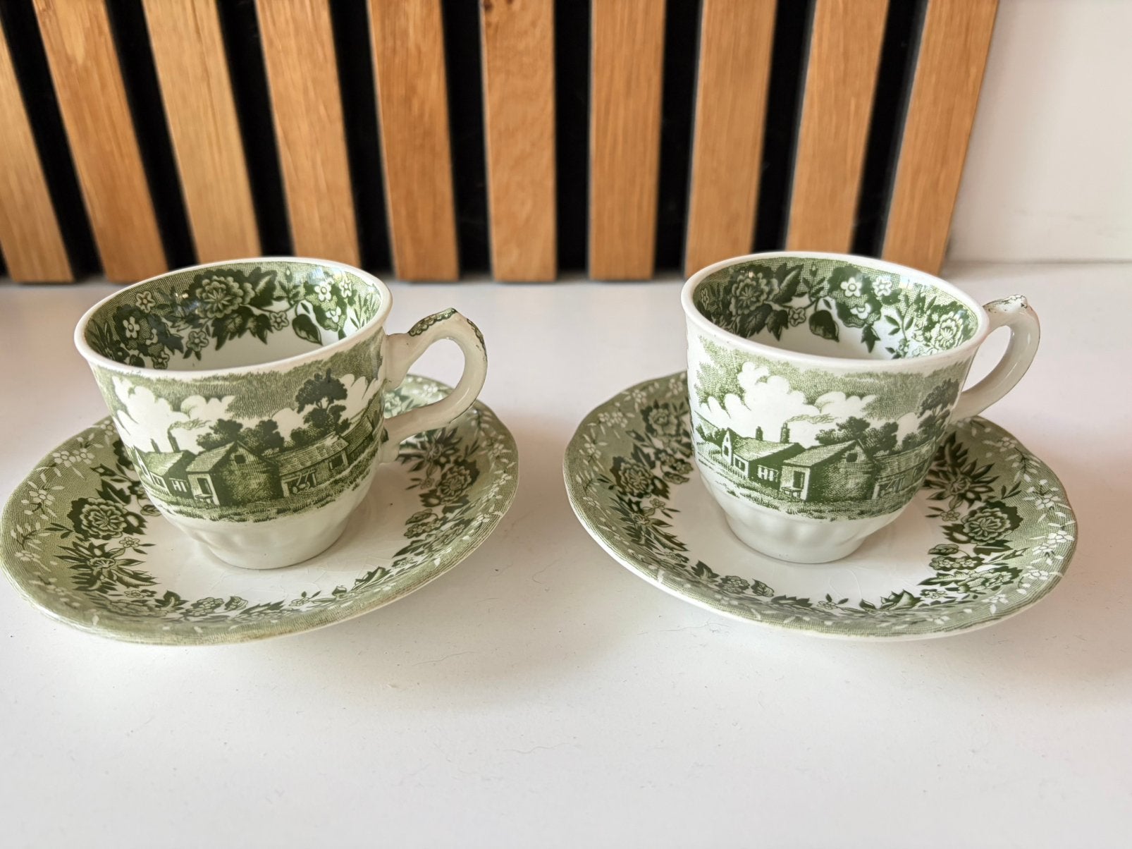 Antiek vintage porceleinen servies, Antiek en Kunst, Ophalen