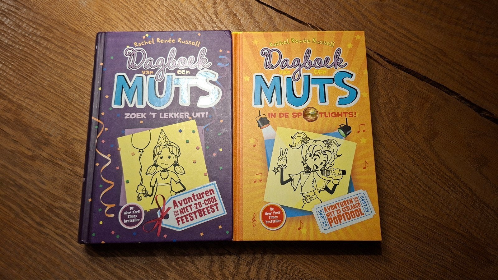 Dagboek van een Muts - 2 en 3, Boeken, Kinderboeken | Jeugd | 10 tot 12 jaar, Ophalen, Zo goed als nieuw, Rachel Renée Russell
