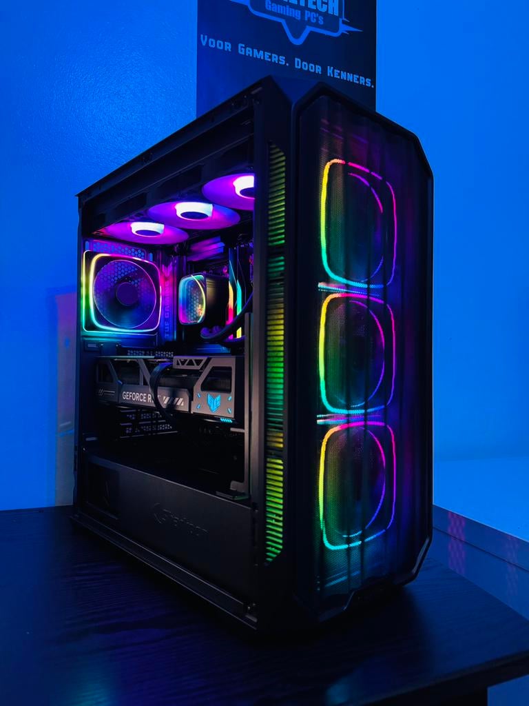 Game PC HIGH END - RTX 5080 - Ryzen 7 9800X3D - 32GB - 2TB, Info@gametechpc.nl, Venlo, 32 GB, Refurbished