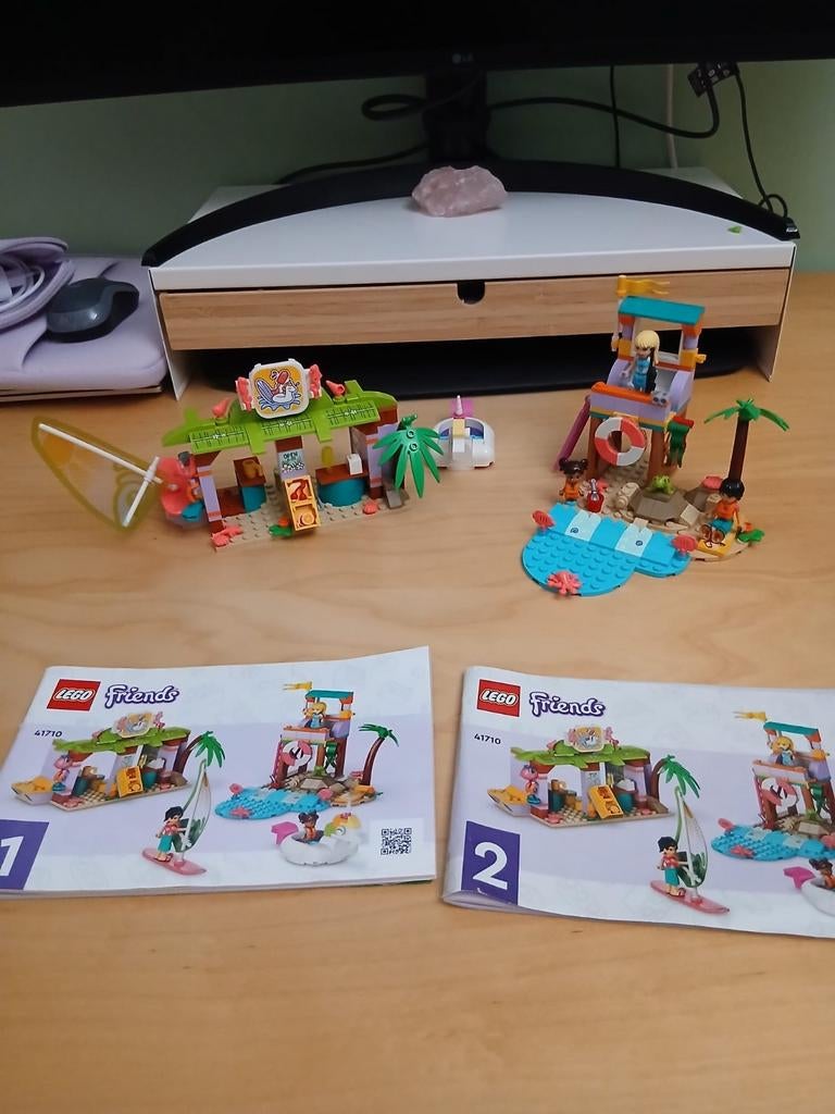 LEGO 41710 Friends surfer strandplezier, Ophalen of Verzenden, Zo goed als nieuw