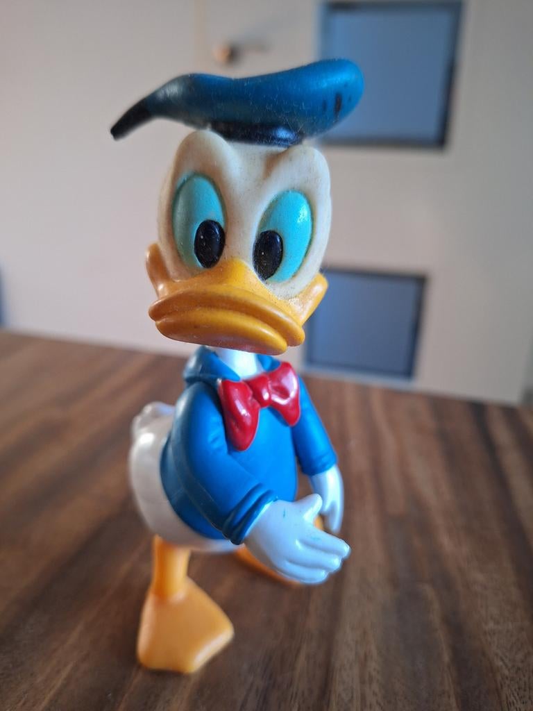 Vintage Donald Duck Figuur Walt Disney Productions Hong Kong, Antiek en Kunst, Ophalen of Verzenden