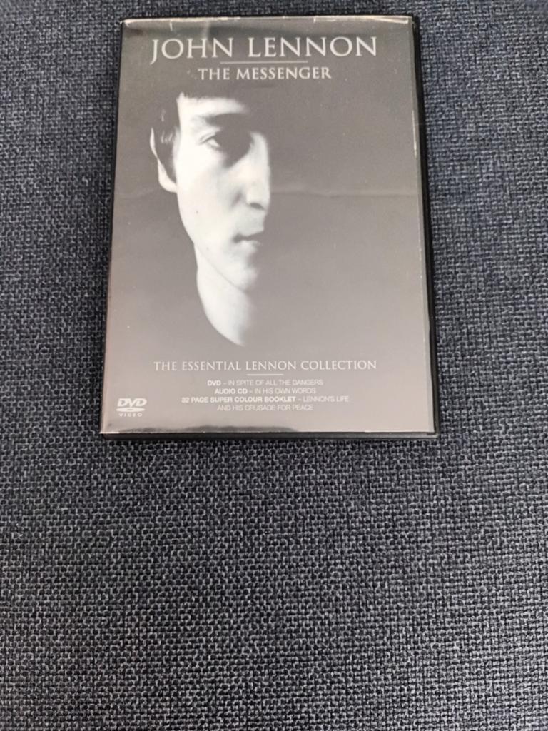 JOHN LENNON - THE MESSENGER - DVD + CD + BOOKLET, Ophalen of Verzenden, Boxset