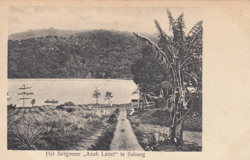 Ned.indie -  Sabang - Bergmeer, Verzamelen, Verzenden, 1920 tot 1940, Ongelopen, Buiten Europa