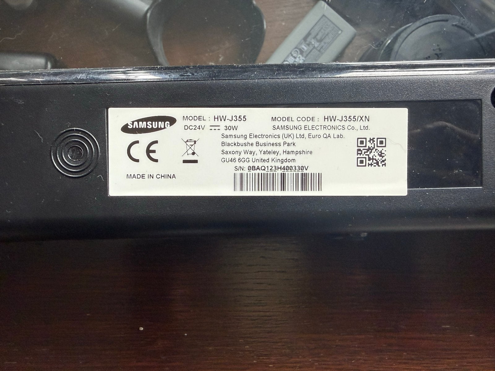 Samsung HW-J355 Soundbar met Bluetooth en afstandsbediening, Ophalen, Bluetooth, Gebruikt