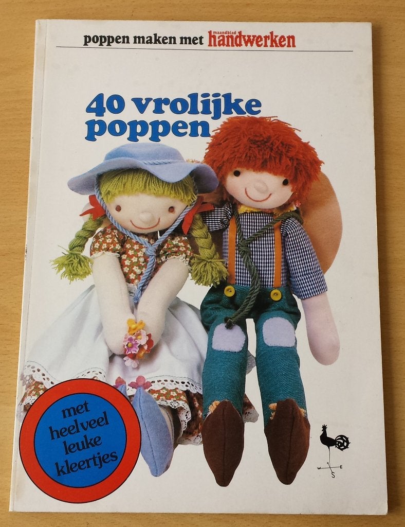 40 Vrolijke Poppen - naaien - 1979, Ophalen of Verzenden, Gelezen, Poppen maken