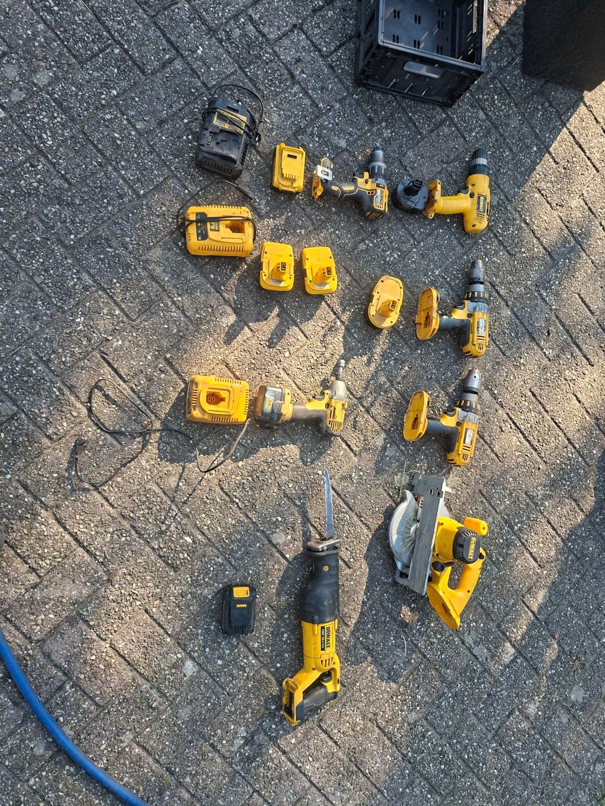 DeWalt Gereedschap Set - Werkt deels, voor goed doel, Ophalen of Verzenden