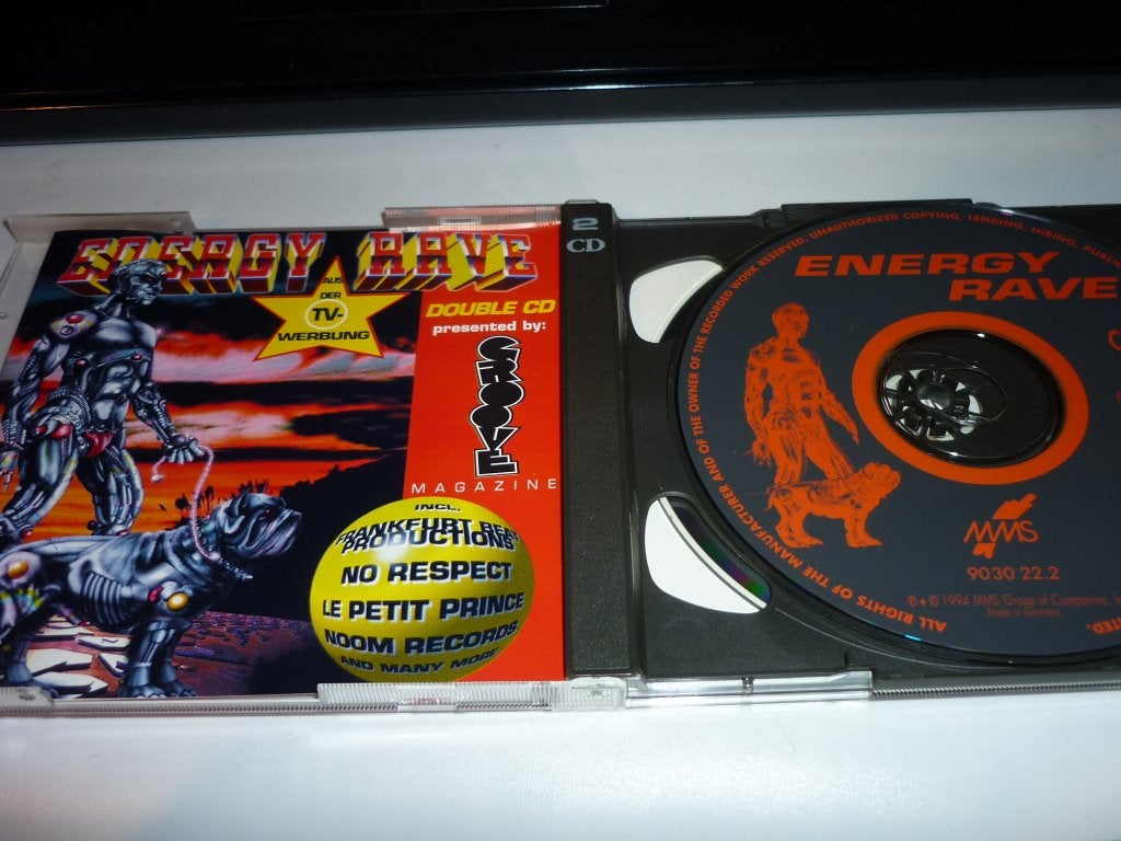 Energy Rave - Dubbele CD (1994) - Dance/Techno, Gebruikt, Dance, Ophalen of Verzenden, Verzamelalbum