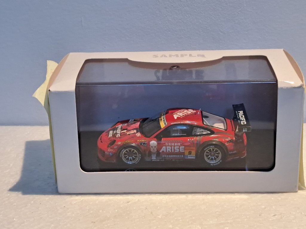 Porsche 911 GT300 Nac Ghost Arise 2013 Sample Ebbro 1/43, Ophalen of Verzenden, Zo goed als nieuw, Auto, Overige merken