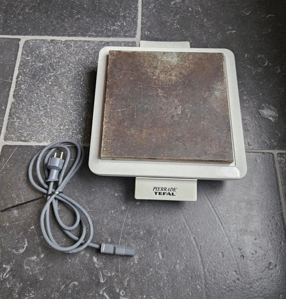 Originele Tefal steengril te koop!, Witgoed en Apparatuur, Gourmetstellen, Ophalen of Verzenden, 4 t/m 7 personen