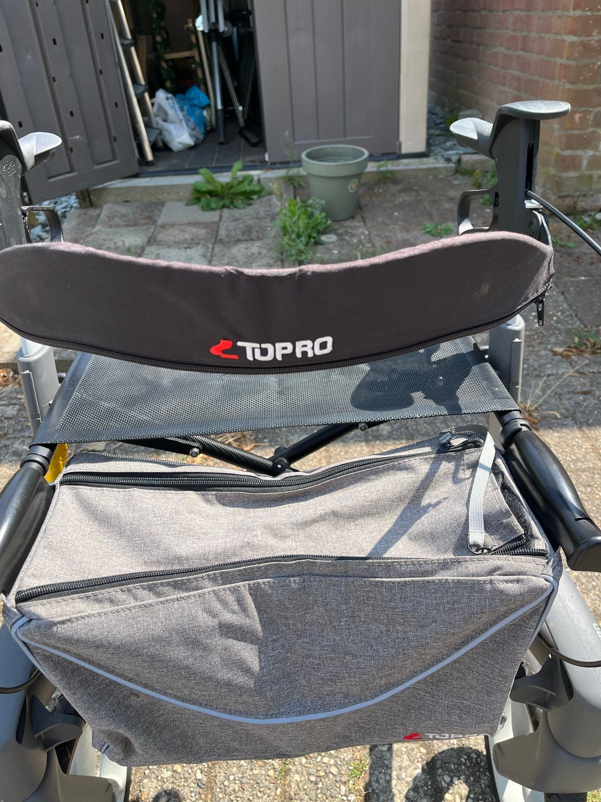 Topro rollator, Ophalen, Gebruikt