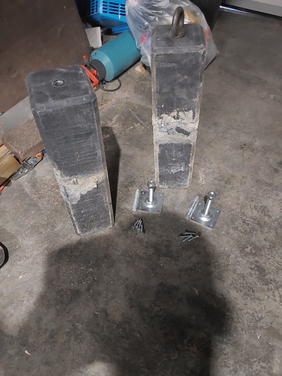 beton poer 14x14x56, Ophalen of Verzenden