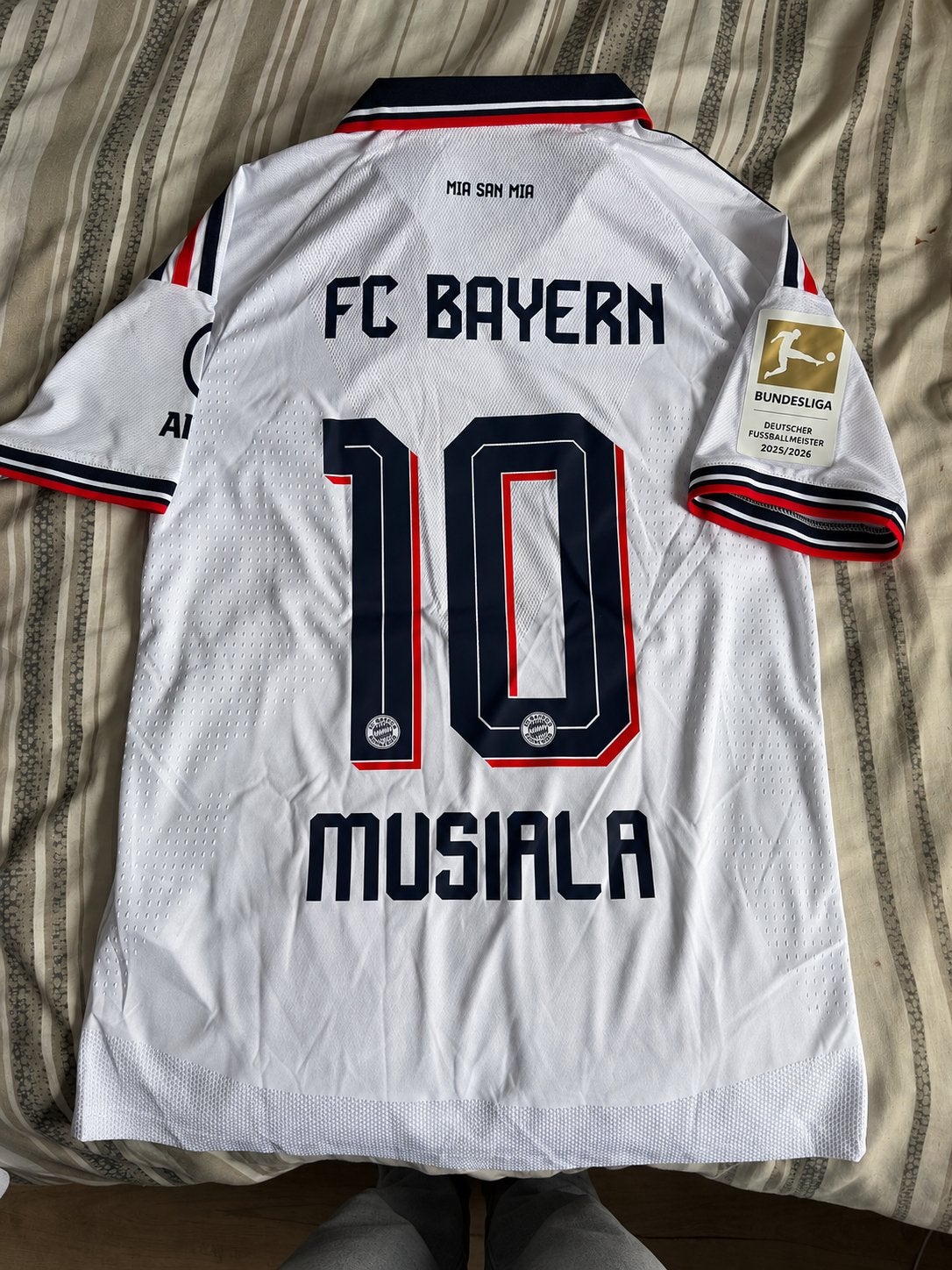 Musiala Bayern München shirt maat M, Wit, Nieuw, Voetbal, Verzenden