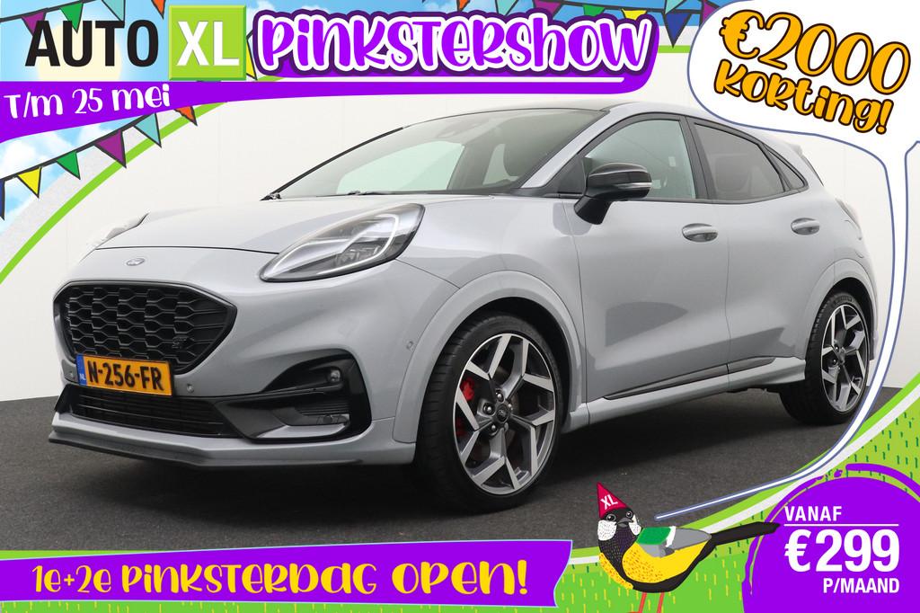 Ford Puma 1.5 200 PK ST-X Recaro/Kuipstoelen 19'LMV B&O-Soun, Voorwielaandrijving, 1258 kg, Leder en Stof, Origineel Nederlands
