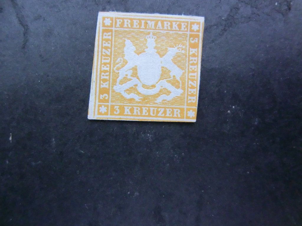Wurttemberg nr. 7 Ongestempeld.( koopje ), Ophalen of Verzenden, Duitse Keizerrijk, Postfris