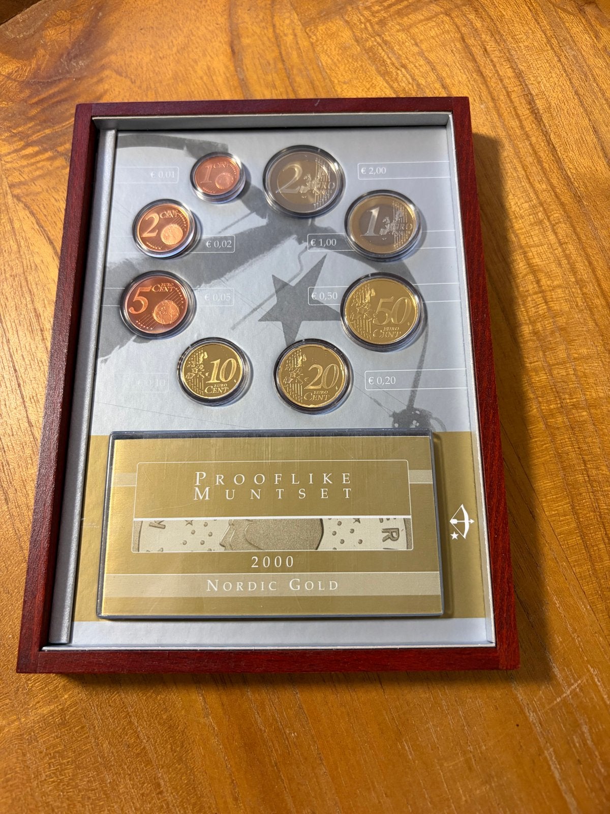 Prooflike Muntset 2000 Nordic Gold - Koninklijke Nederlandse, Ophalen of Verzenden, Overige landen, Overige waardes, Setje