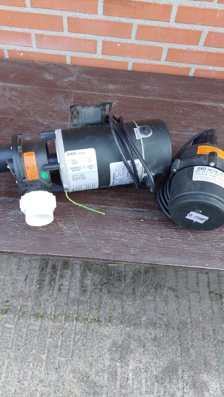 zwembad pomp + blower lucht pomp  DXD Marlow, Ophalen of Verzenden