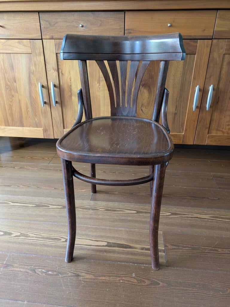 Cafe stoel, Huis en Inrichting, Stoelen, Ophalen, Gebruikt, Bruin