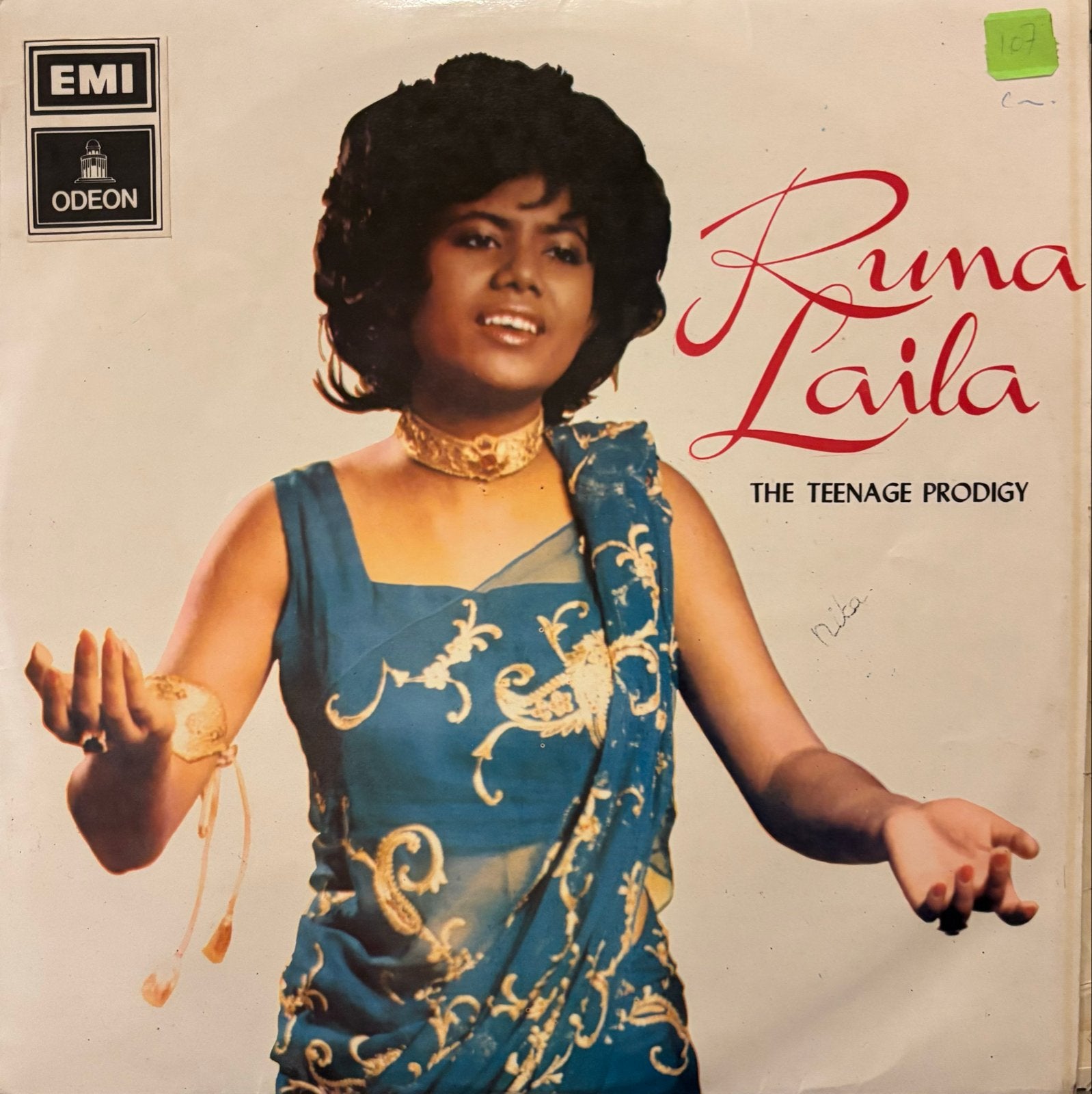 Runa Laila - The Teenage Prodigy (EMI Odeon LP) Bollywood, Verzenden, Gebruikt, 12 inch