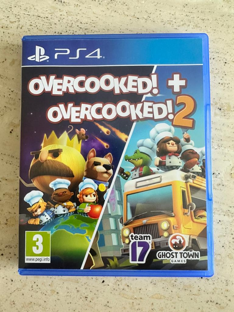 Overcooked! + Overcooked!2, Spelcomputers en Games, Games | Sony PlayStation 4, Ophalen of Verzenden, Zo goed als nieuw, Strategie en Constructie
