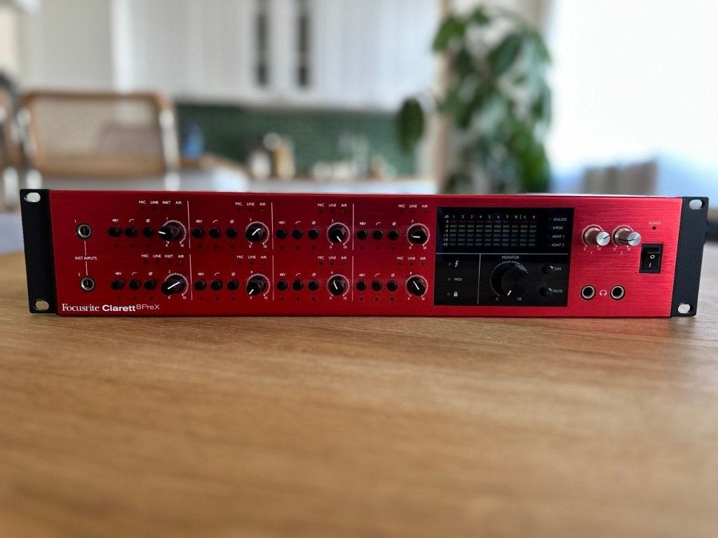 Focusrite Clarett 8 Pre X (Audio Interface), Ophalen of Verzenden, Zo goed als nieuw, Audio