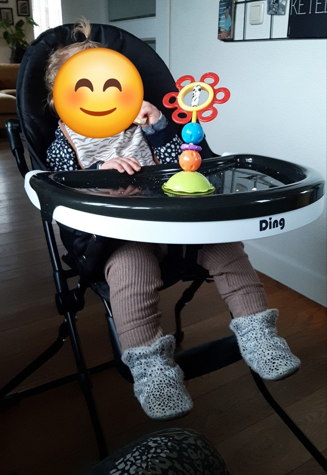 Inklapbare Kinderstoel, Kinderen en Baby's, Ophalen, Zo goed als nieuw, Inklapstoel, Afneembaar eetblad