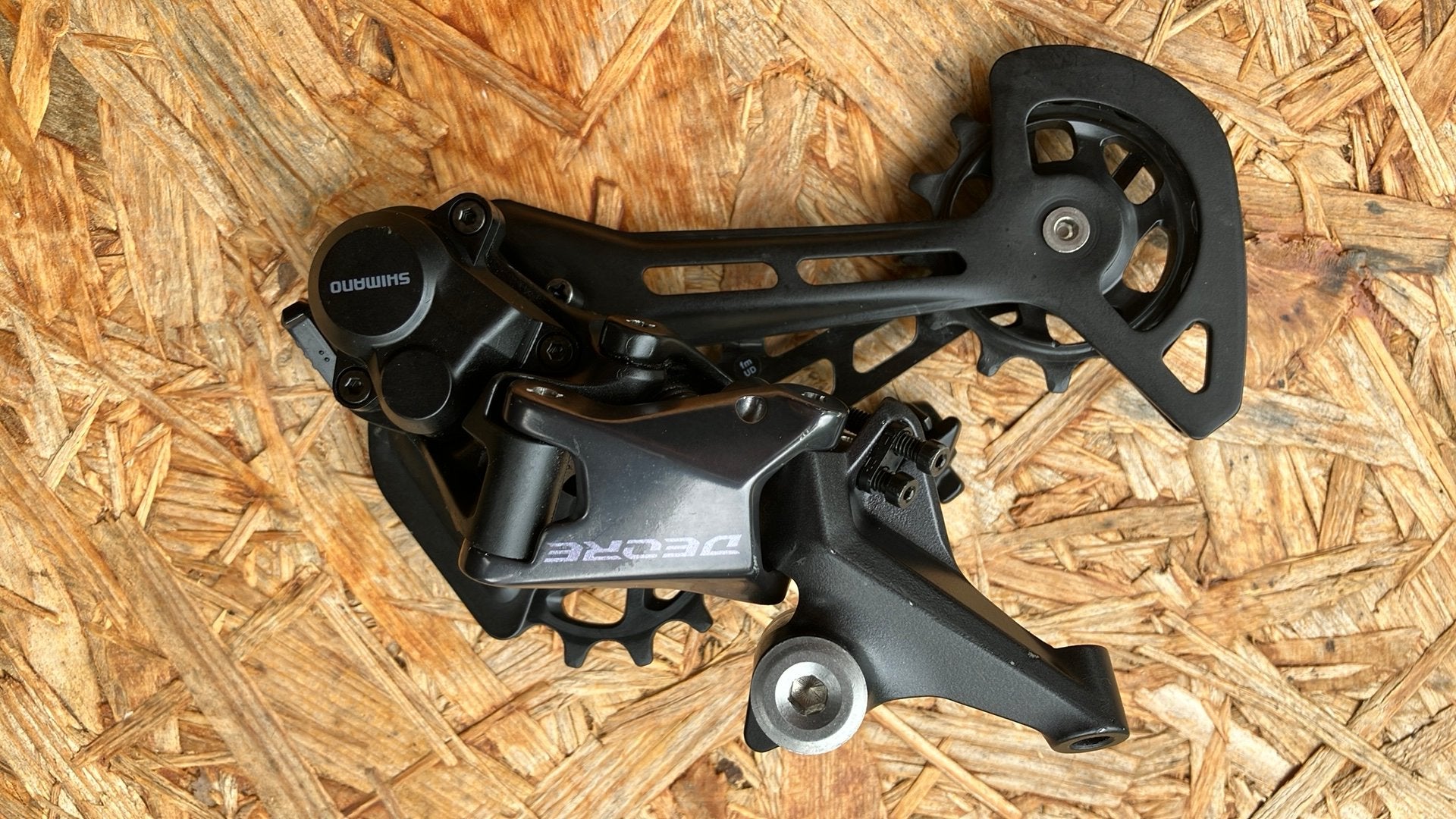 Shimano deore 12sp achterderailleur, Gebruikt, Ophalen of Verzenden, Derailleur of Ketting, Aluminium