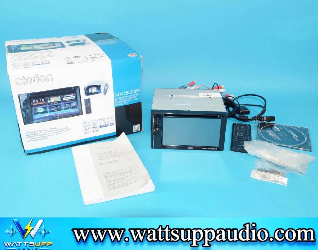 Foto 3 van Clarion NX502E 2-Din Headunit / Autoradio
