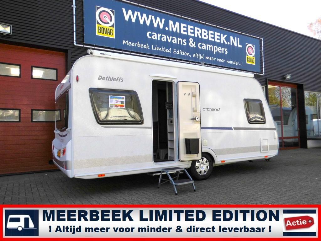 Dethleffs C'Trend 475 FR +MOVER+LUIFEL+AIRCO ETC.., Caravans en Kamperen, Caravans, Rondzit, Particulier, Overige typen, Dethleffs