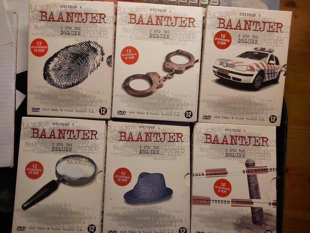 baantjer 1 t/m. 6, Vanaf 9 jaar, Ophalen of Verzenden, Zo goed als nieuw, Drama