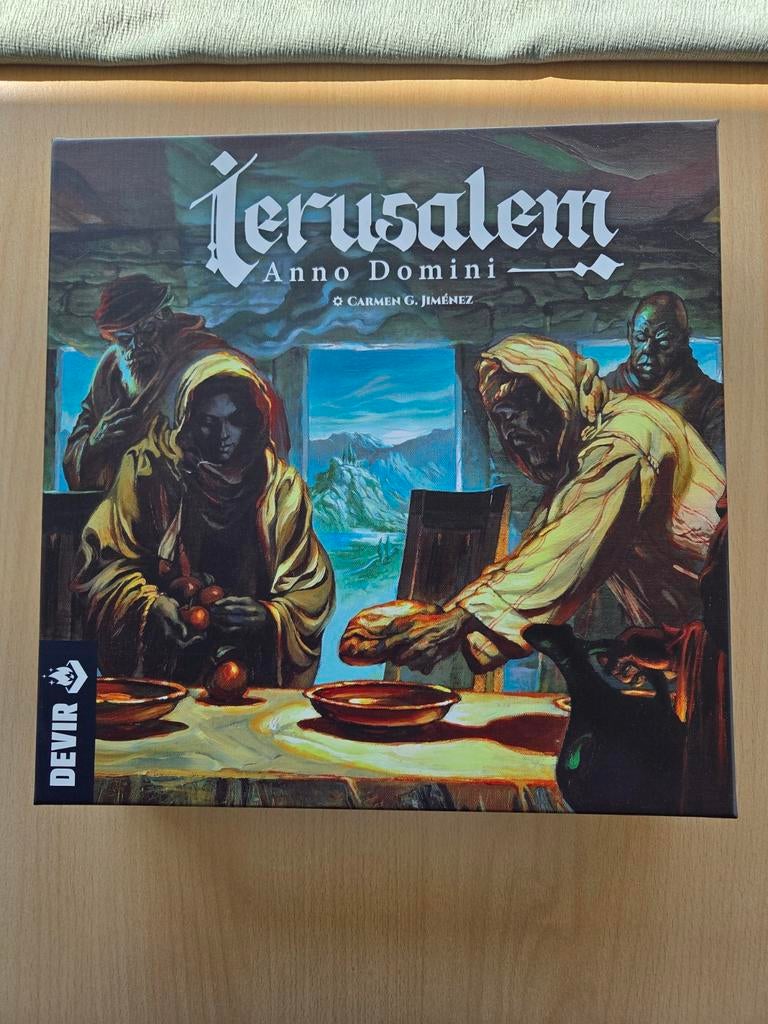Bordspel ierusalem Anno Domini, Drie of vier spelers, Verzenden, Zo goed als nieuw