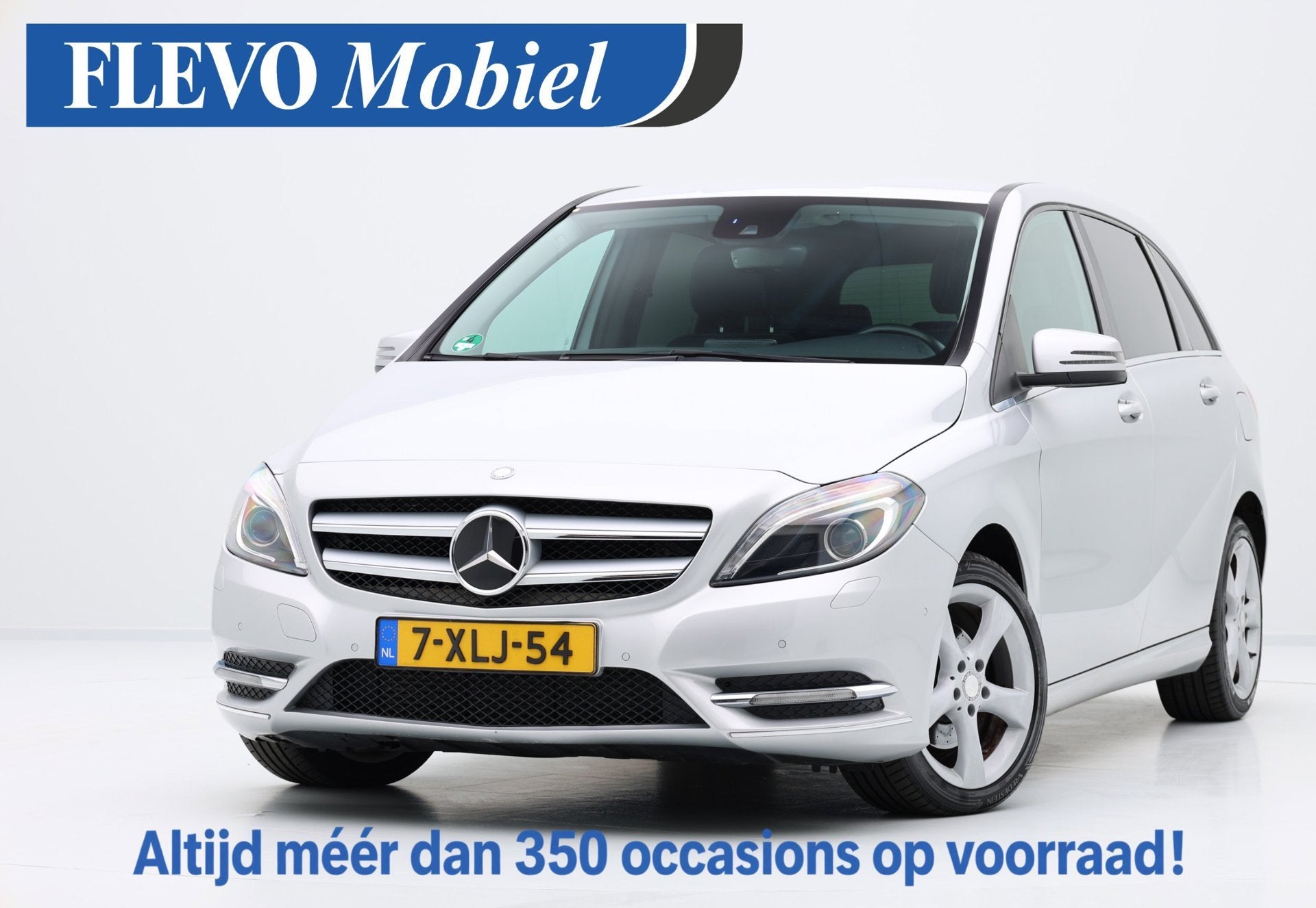 Mercedes-Benz B-klasse 200 Prestige Aut. Xenon|Nav|Clima|LMV, Auto's, 1325 kg, Gebruikt, Euro 6, Automatische klimaatregeling