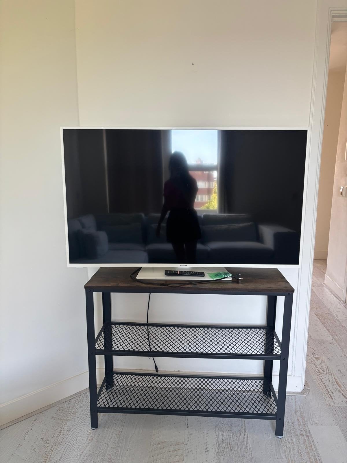 free TV stand, Ophalen, Zo goed als nieuw, 25 tot 50 cm, Minder dan 100 cm
