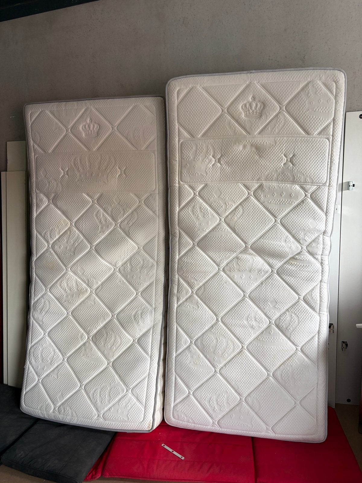 auping vivo matrassen zeer netjes, 90 cm, Eenpersoons, Ophalen of Verzenden, Zo goed als nieuw