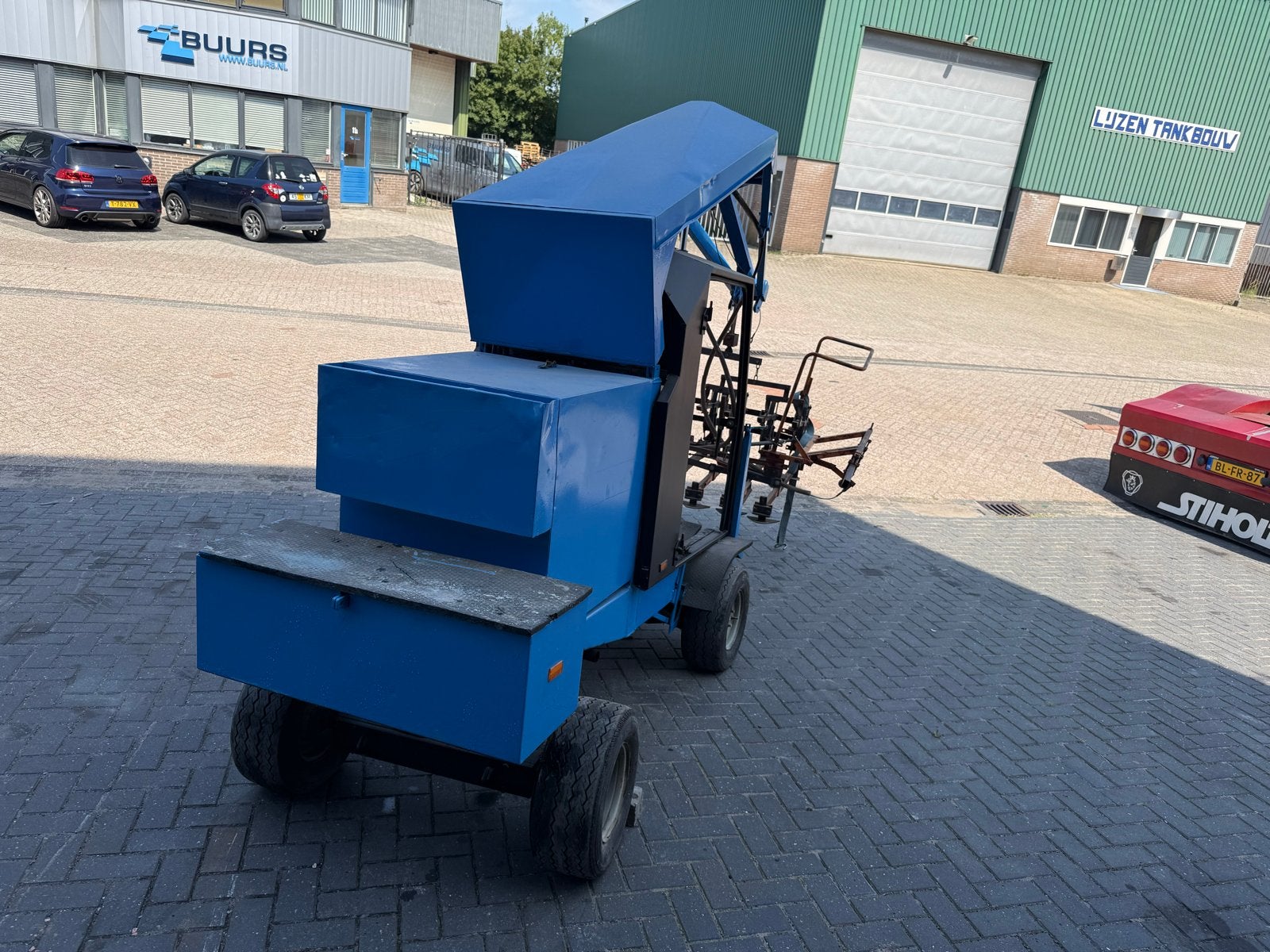 Optimas bestrating machine, Ophalen of Verzenden