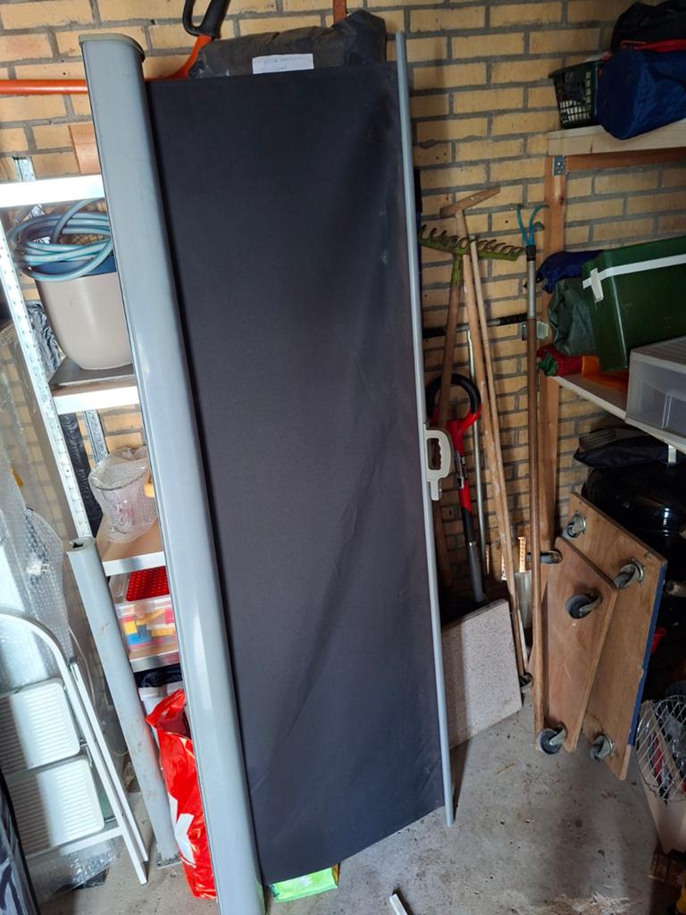 Tuinscherm uitschuifbaar tot 3 m, Tuin en Terras, Tuinschermen, Ophalen of Verzenden, Hout, 200 cm of meer, 150 tot 200 cm