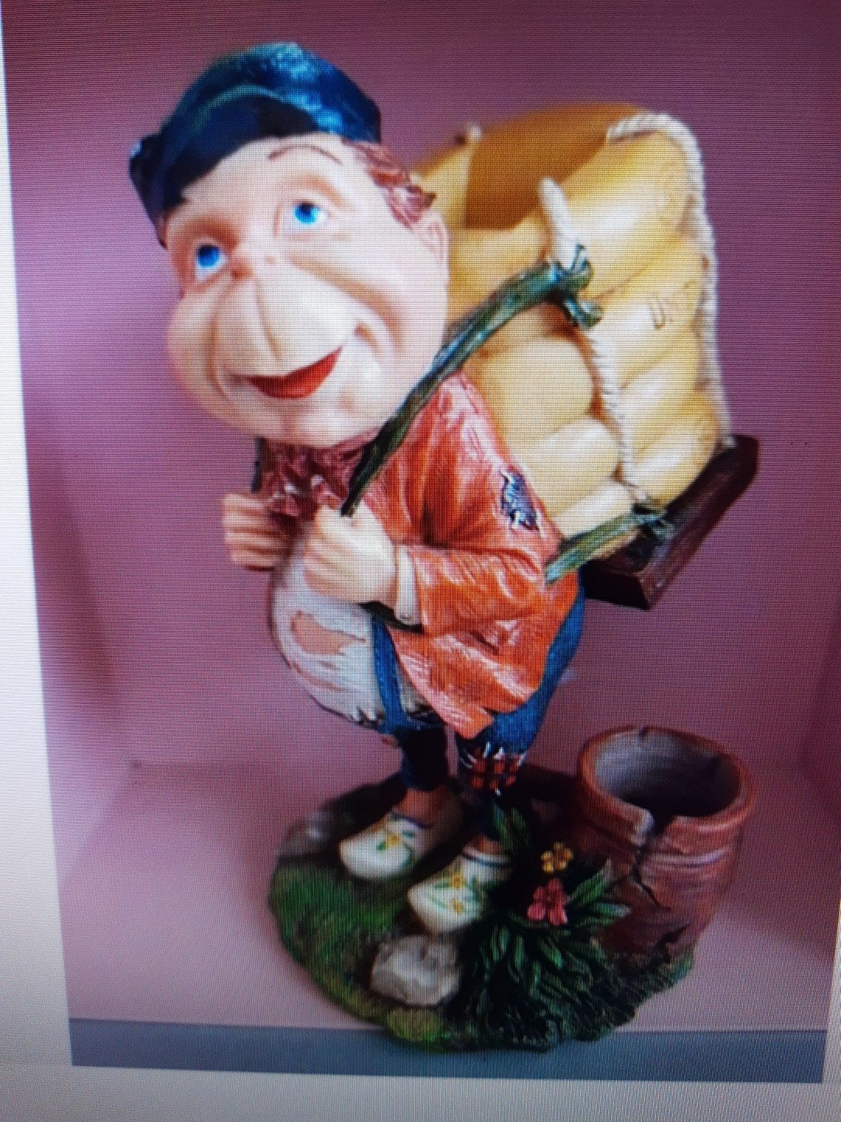 Laaf kaasdrager Efteling, Verzamelen, Efteling, Ophalen of Verzenden, Zo goed als nieuw, Beeldje of Poppetje