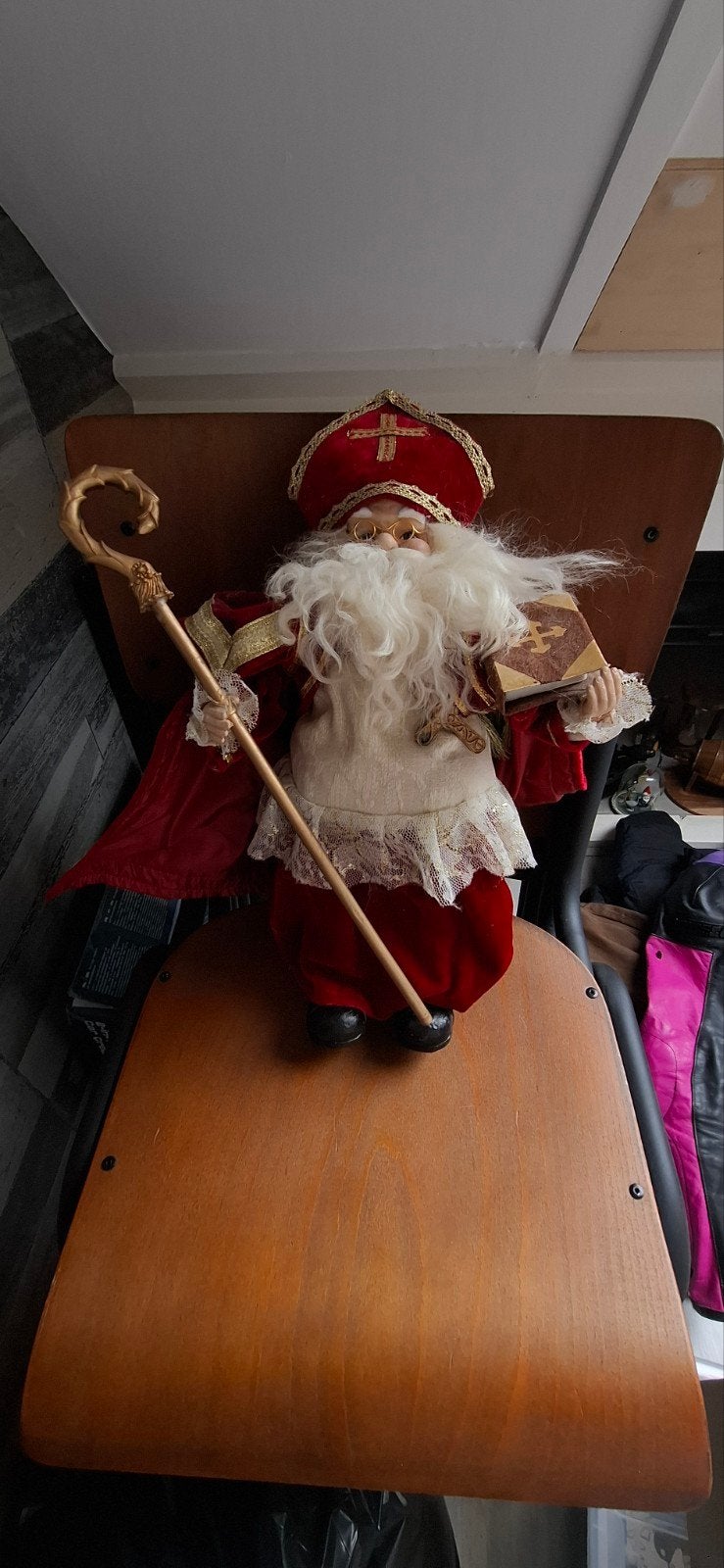 Oude sinterklaas collecters item, Diversen, Sinterklaas, Ophalen of Verzenden