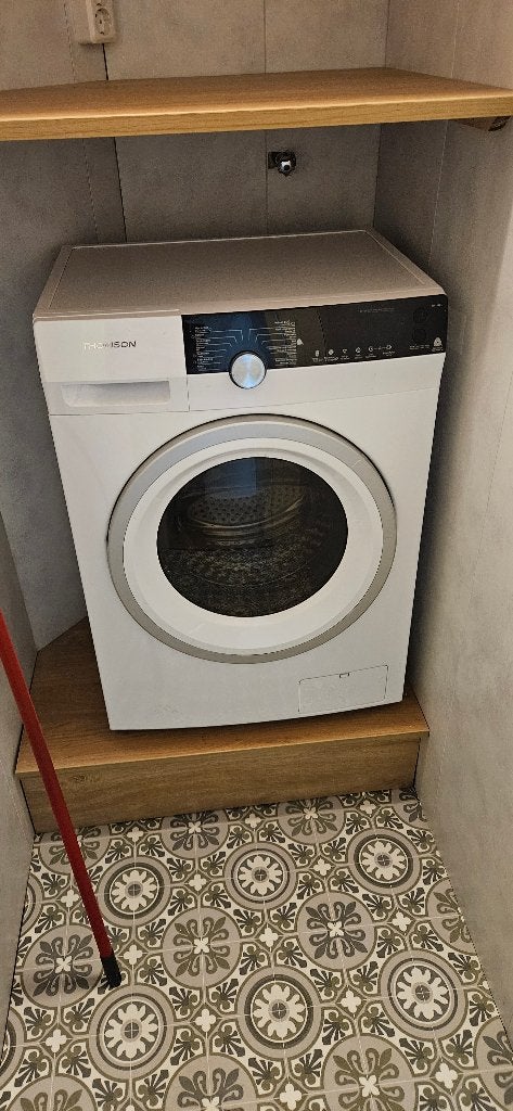 Wasmachine Thompson gratis, Ophalen, 1200 tot 1600 toeren, Gebruikt, Minder dan 85 cm