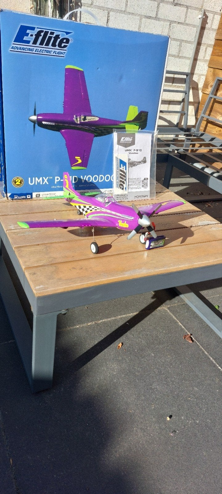 E-flite umx vliegtuigen, Ophalen, Zo goed als nieuw, Elektro, RTF (Ready to Fly)