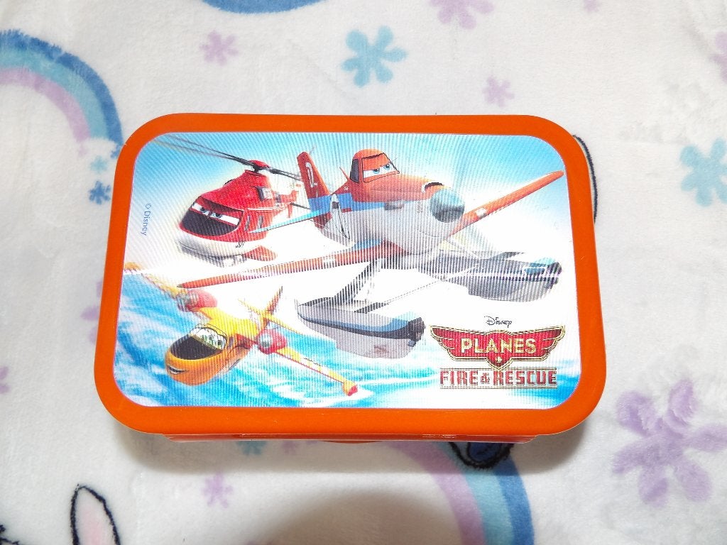 in nette staat 3d Planes broodtrommeltje, Ophalen of Verzenden, Zo goed als nieuw