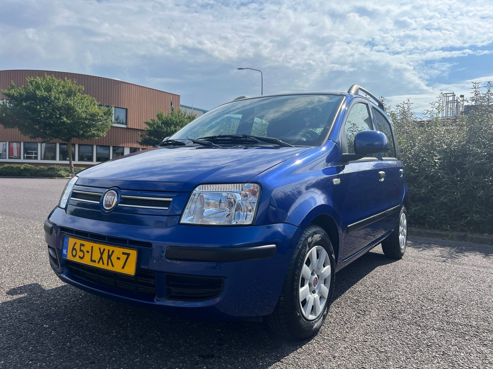 Fiat Panda 1.2 2010 Blauw metallic., Auto's, Fiat, Particulier, Panda, Airbags, Airconditioning, Centrale vergrendeling, Metallic lak