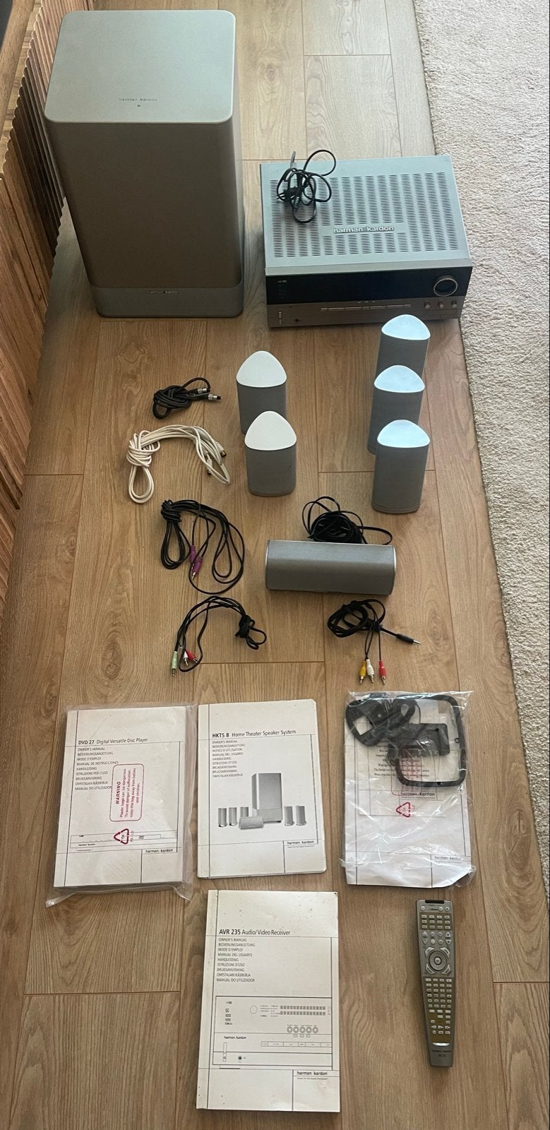 Harman Kardon Home Theater Systeem, Gebruikt, 70 watt of meer, 5.1-systeem, Overige spelers